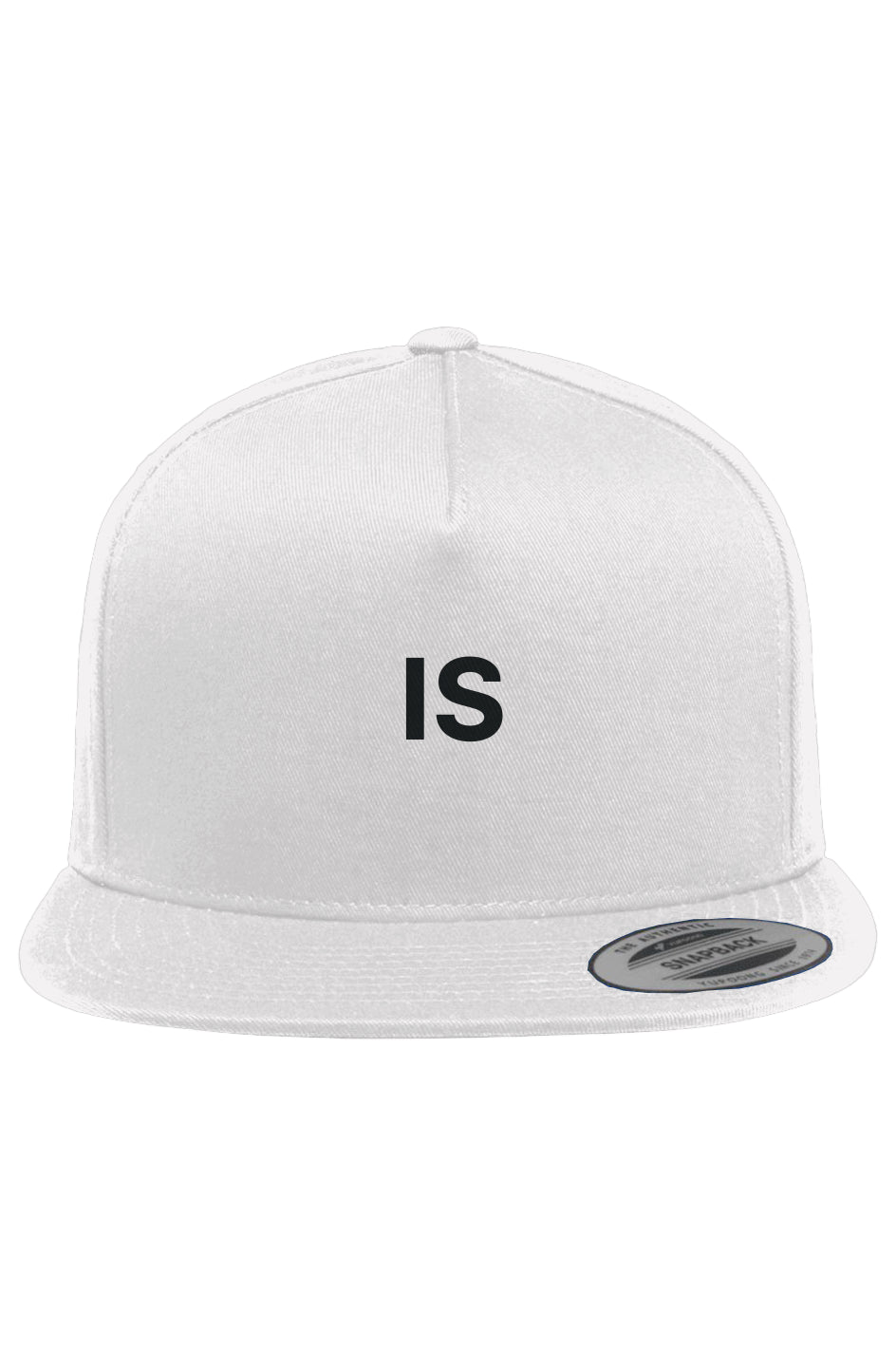 5-Panel Cotton Twill Snapback Cap