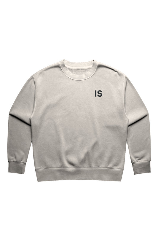 Womens Relax Faded Crew