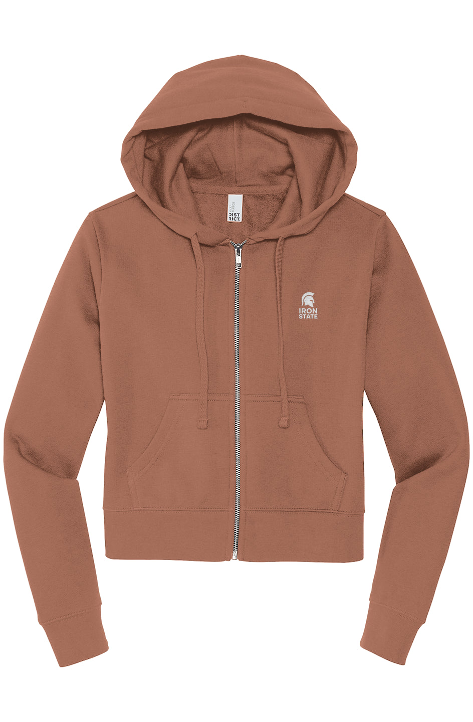 District Womens Zip Hoodie
